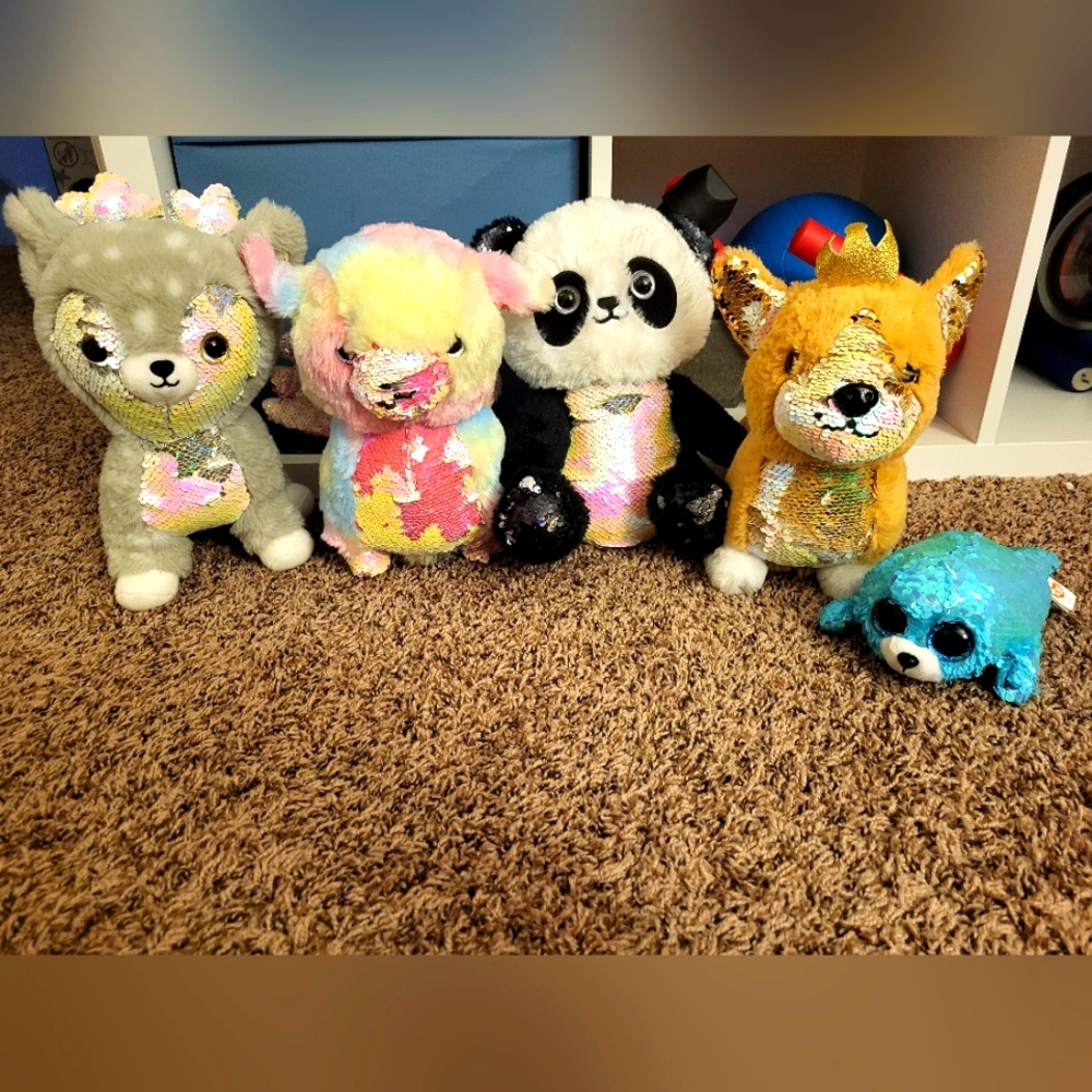 Justice plushies